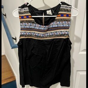 Anthropology Sleeveless Shirt, Fun Colors!